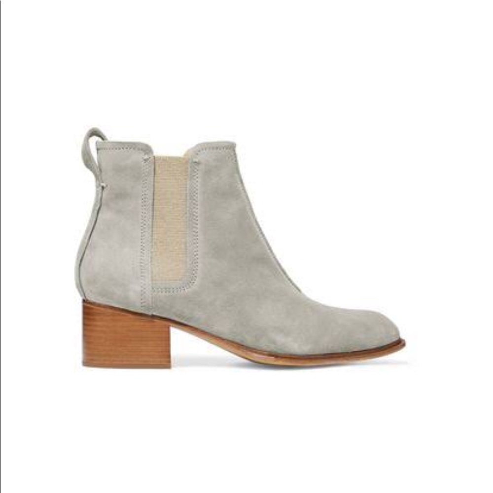 Rag & Bone Walker II suede ankle boots- Cement
